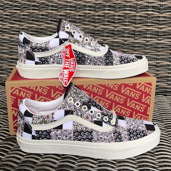 Vans Old Skool Patchwork Floral MENS - Picture 3 of 16
